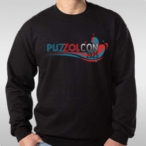 2025 Black Crew Neck Sweatshirt